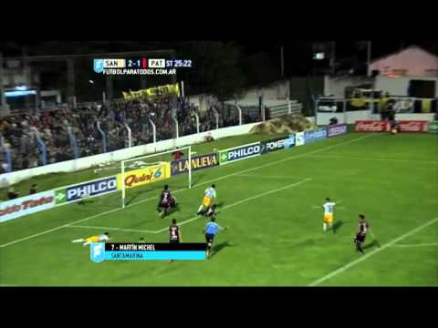 Gol de Michel. Santamarina 2 - Patronato 1. Final Reducido. B Nacional 2015. FPT.