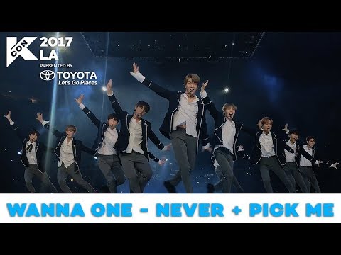 [#KCON17LA] HD Fancam: Wanna One - Never + Pick Me
