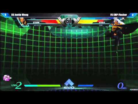 UMVC3 EVO 2013 Top 8 Justin Wong vs  Flocker