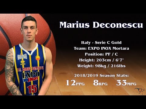 Marius Deconescu 2018/2019 Highlights