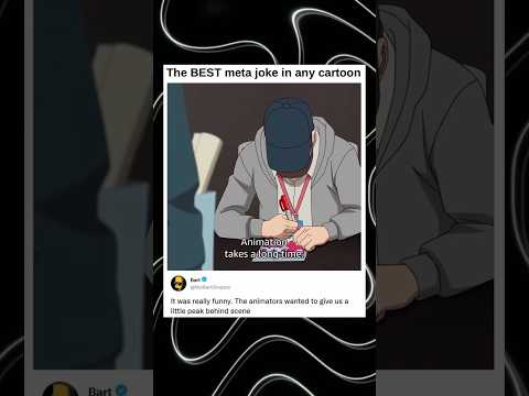 The Best Meta Joke in any Cartoon