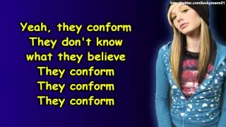 Krystal Meyers -  Anticonformity Lyric Video (Christian rock/ Pop punk)