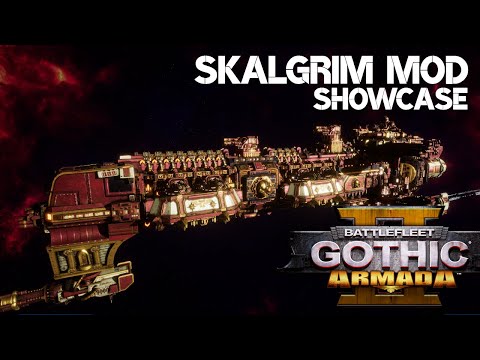 CRUISER REWORK: GOTHIC (Adeptus Mechanicus) | Skalgrim Mod Showcase | Battlefleet Gothic: Armada 2