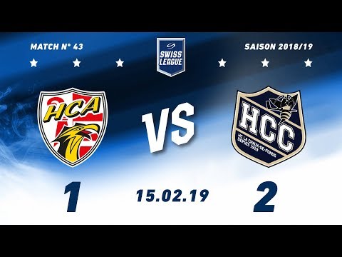 15.02.2019 HC Ajoie - HC La Chaux de Fonds (1-2)