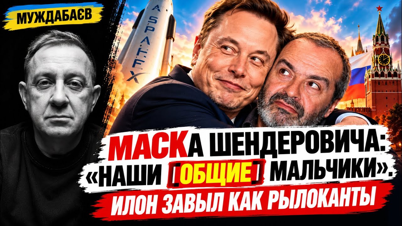 МАСКА ШЕНДЕРОВИЧА: «НАШИ [ОБЩИЕ] МАЛЬЧИКИ». ИЛОН ЗАВЫЛ КАК РЫЛОКАНТЫ. Наррати