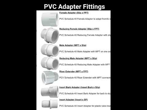 #PVC #Adapter #Fittings | #Shorts #Construction #CivilEngineering