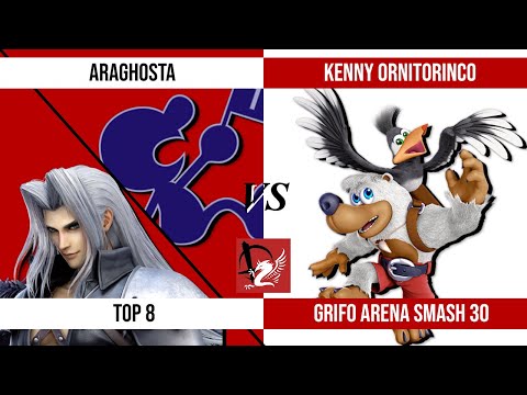 GAS30 ARAGHOSTA (Mr. Game and Watch, Sephiroth) VS Kenny Ornitorinco (Banjo e Kazooie) - Top 8