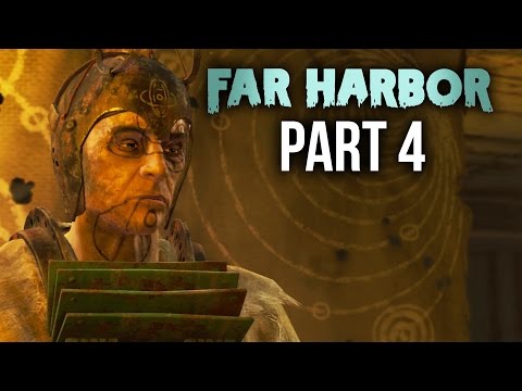 Fallout 4 Far Harbor Gameplay Walkthrough Part 4 - GETTING DIMA'S MEMORIES