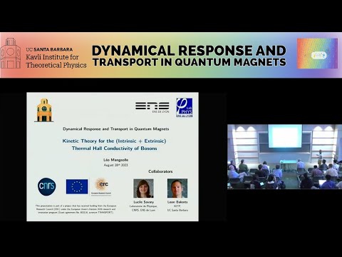 Phonon Thermal Hall Conductivity from Scattering with Collective Fluctuations ▸ Léo Mangeolle (ENS)