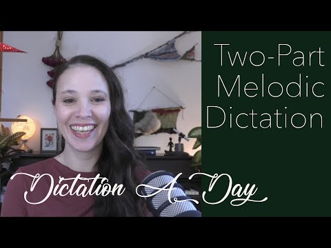 Fun with Two-Part Dictation Practice!