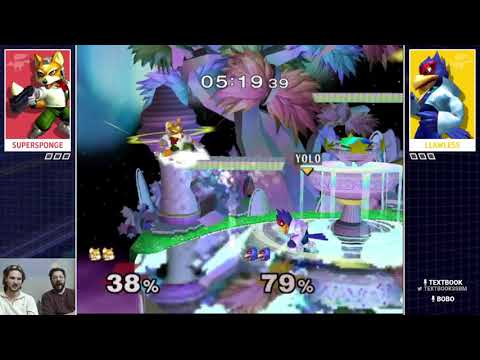 Clemson Smash Series 31  - Grand Finals - John Llawless (Falco) vs. Supersponge (Fox) - SSBM