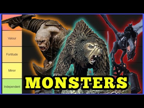 Monsters Tier List - Middle Earth Strategy Battle Game | MESBG II