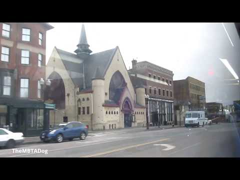 TheMBTADog: MBTA Bus Silver Line 4 (SL4) Ride - SOUTH STATION to DUDLEY SQ [New Flyer Hybrid 1254]