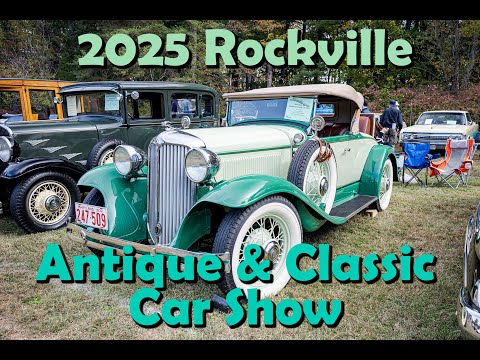 2025 Rockville Antique and Classic Car Show - Walkabout