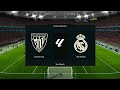 Athletic Bilbao vs Real Madrid | Estadio San Mamés | 2023-24 La Liga | PES 2021