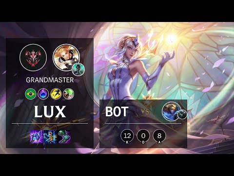 Lux Bot vs Ezreal - BR Grandmaster Patch 10.25b
