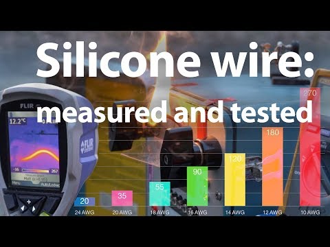 Silicone wire - measured and tested