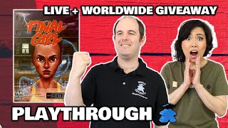 Final Girl Season 1 -  LIVE Playthrough Board Game & Worldwide Giveaway