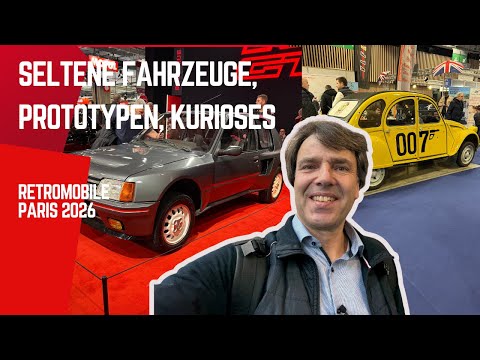 Rétromobile Highlights: Rare Vehicles, Prototypes, Curiosities 2026