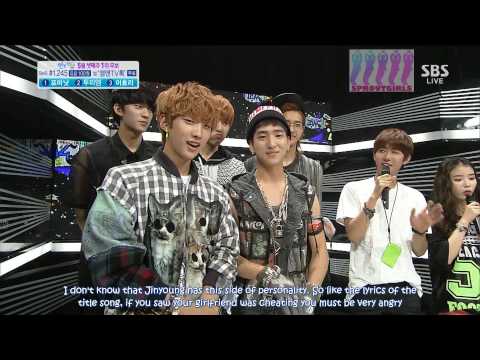 [ENG] 130519 Inkigayo Interview - B1A4 cut