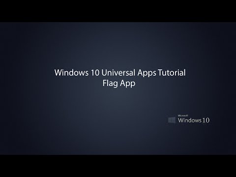 Windows 10 Universal Apps Quiz Flag Improve