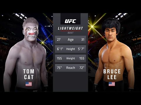 Tom Cat vs. Bruce Lee - EA sports UFC 3