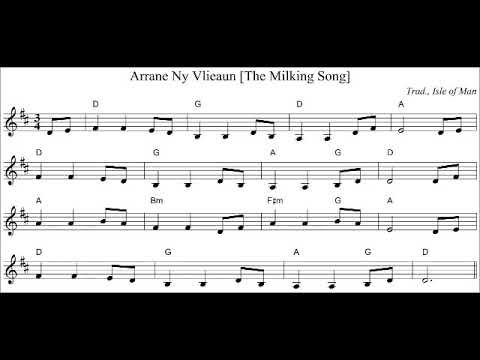 Arrane Ny Vlieaun [The Milking Song]