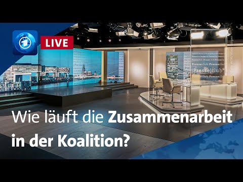 Live: Presseclub | Regieren als Zitterpartie: Wie kommt das Land voran?