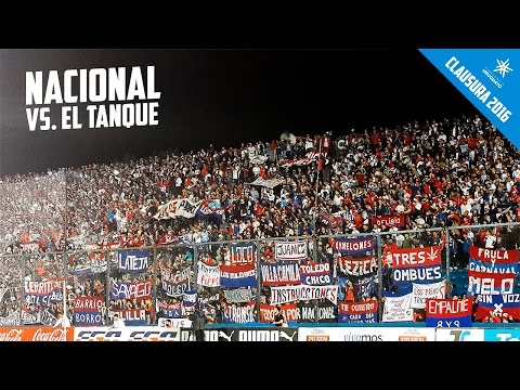"Varias de la Primer Hinchada | Nacional vs El Tanque - 2016" Barra: La Banda del Parque • Club: Nacional