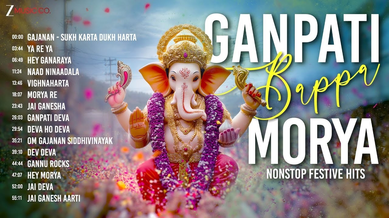 Ganpati Bappa Morya 2026 - Nonstop Festive Hits | Gajanan - Sukh Karta Dukh Harta, Ya Re Ya & More
