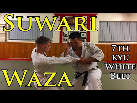 Karate Jutsu - White Belt Syllabus - Suwari waza Technique 1 - Basic Principles