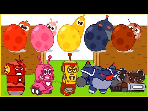 【NEW】 SURPRISE EGGS - RANGER | EGG SONG | SUPER BEST SONGS FOR KIDS | LARVA KIDS