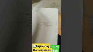 Engineering Thermodynamics, P K Nag