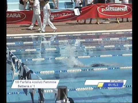 Serie 1 dei 100 Farfalla  Assoluti Femmine Master - 12 MEMORIAL ANDREA BETTIOL