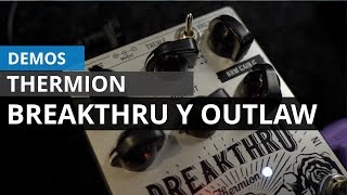 Video thumbnail for Thermion Breakthru y Outlaw: demo de sonido con aparición sorpresa de Dino Cazares by Guitarristas