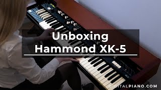 Video thumbnail for Hammond XK-5 Unboxing | Digitalpiano.com by Digitalpianocom