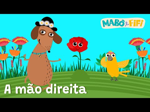 A MÃO DIREITA | videoclipe musical infantil | Feliz Primavera | cantando com Mabô e Fifi