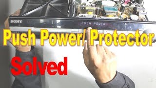 How to Remove Push Power Protector From Sony DVD Player