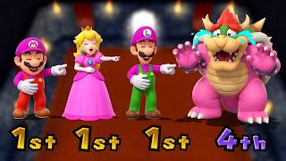 【マリオパーティ9】ミニゲーム対決！チームバブル（マリオ＆ピーチ＆ルイージ）VS クッパ