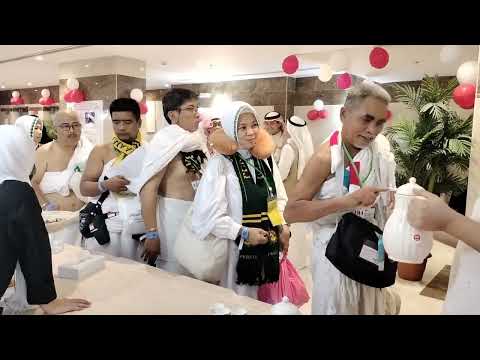 Makkah kedatangan keloter JKS 61