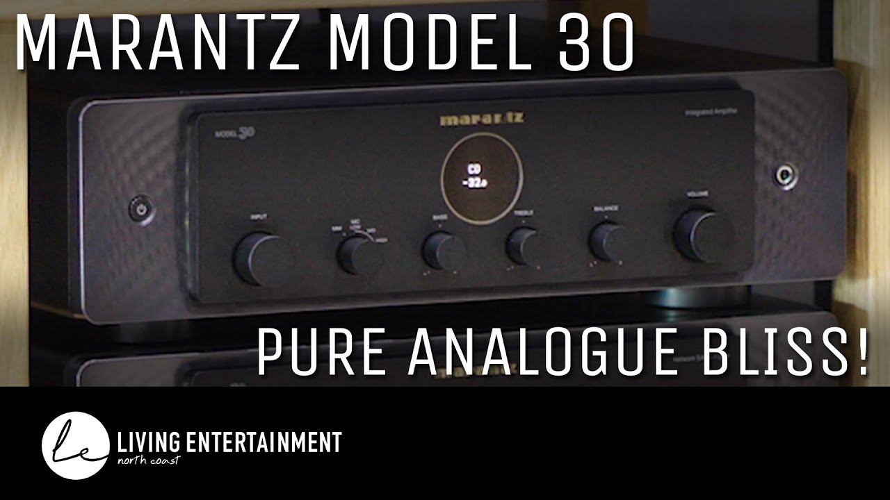 video Amply nghe nhạc Marantz Model 30 chính hãng 0