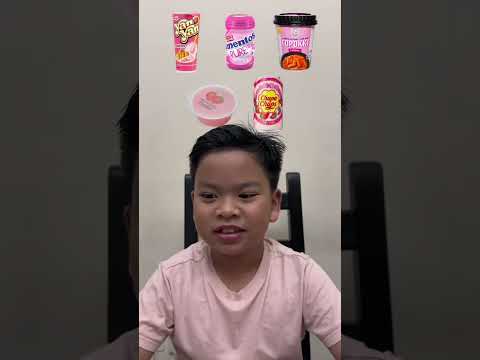David Eating Pink Foods! | David's World