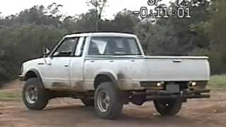 Datsun 720 messin around