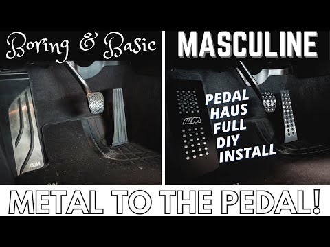 Pedal Haus BMW pedals Installed on the M3! - Full Step by Step DIY Guide