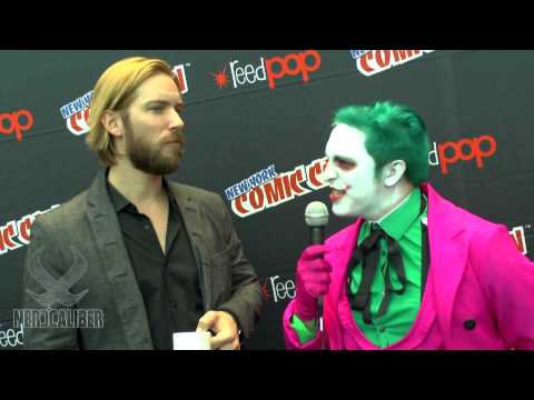 The Joker Meets TROY BAKER! Batman Lego Voice Actor at NYCC 2014