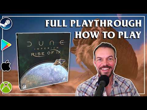 How to Play Dune Imperium: Rise of Ix - Full Digital Playthrough