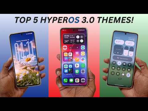 Top 5 Must Have HyperOS 3.0 Themes for Redmi & Poco 🚀