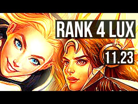 LUX & Cait vs LEONA & Cassio (SUP) | Rank 4 Lux, 4/2/19 | KR Challenger | 11.23