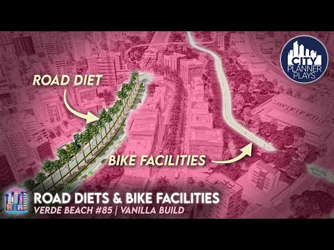 Targeted Road Diets & Bike Facilities to Encourage Alternative Transportation | Verde Beach 85