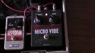 Video thumbnail for Voodoo Lab Micro Vibe Test by Stéphane's Guitars & Covers
